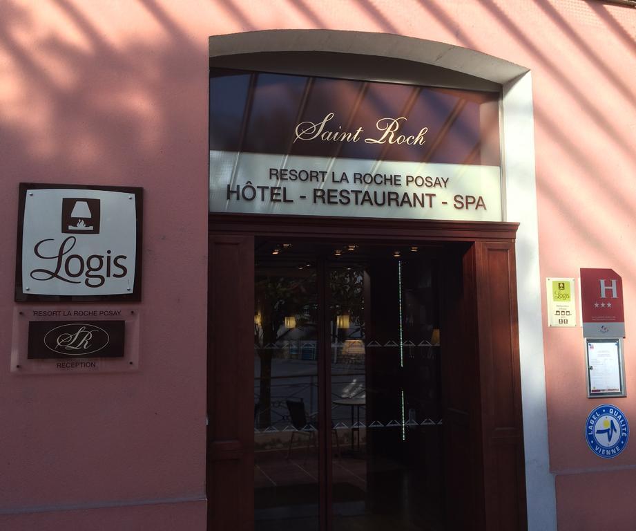 Logis Hotel Saint-Roch Pleumartin Esterno foto