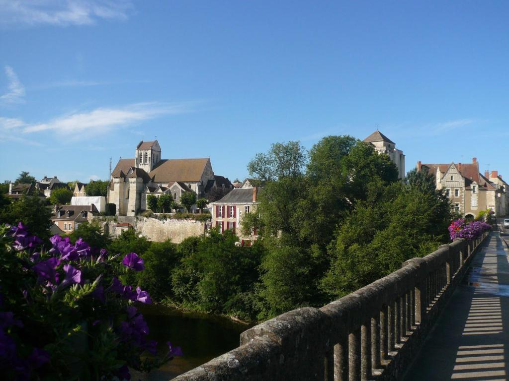 Logis Hotel Saint-Roch Pleumartin Esterno foto